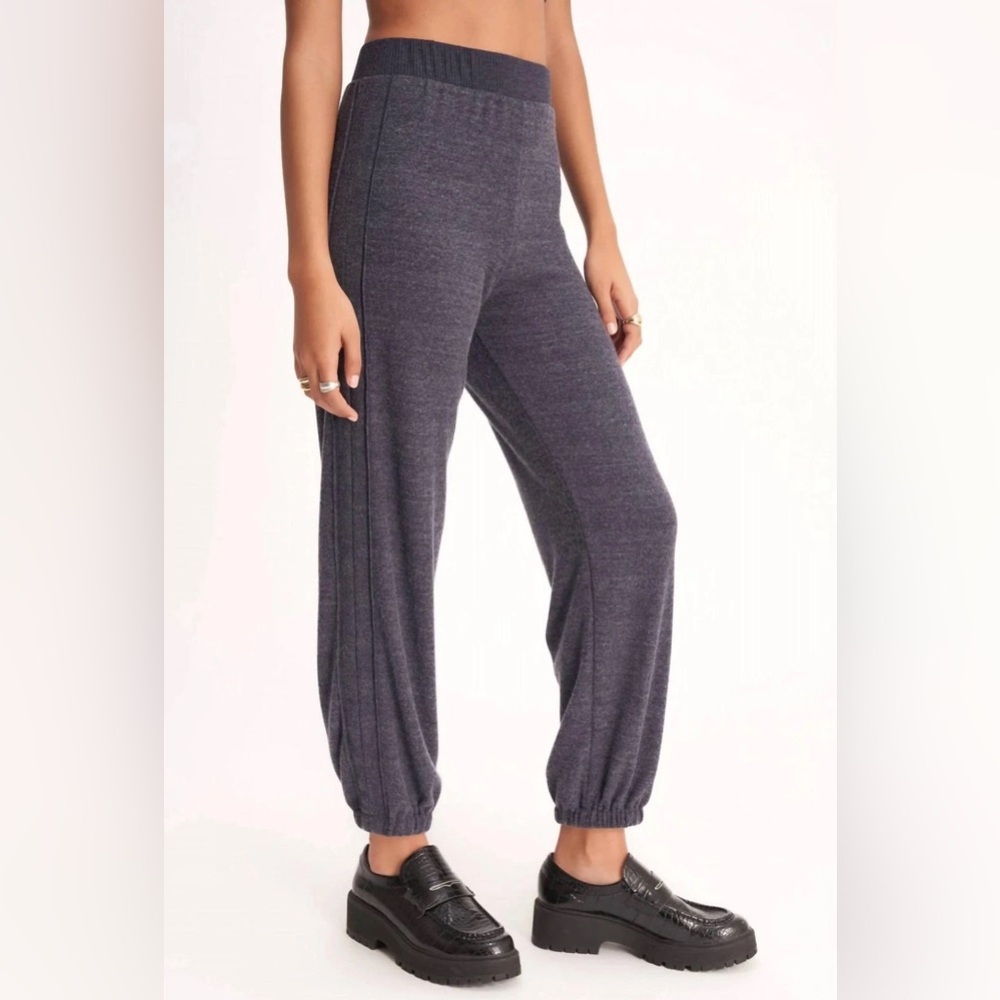 Project Social T Just Relax Seamed Jogger Women’s Pants Galaxy Blue Size Small